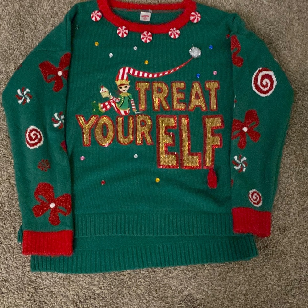 Ugly sweater treat your elf